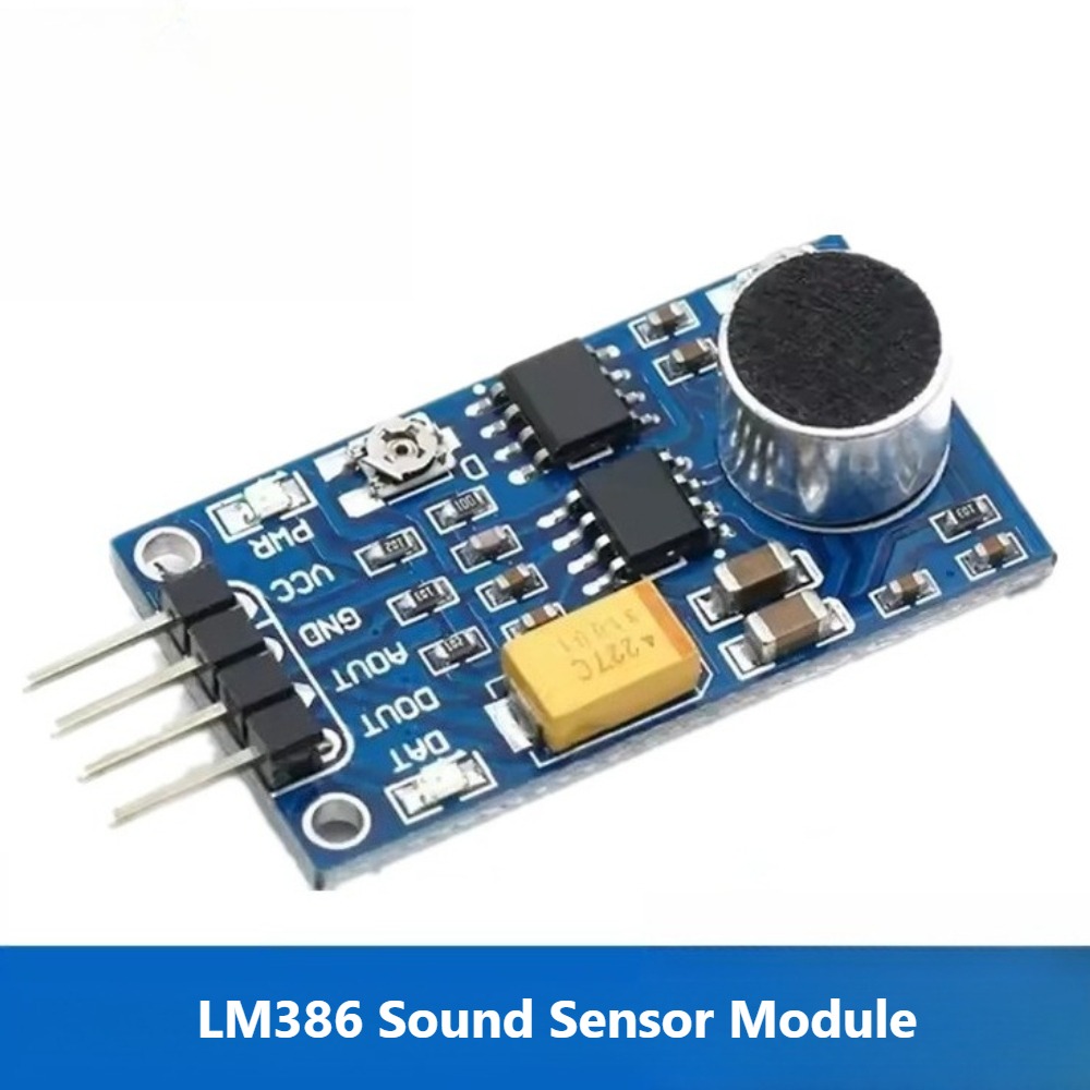 Home Automation With Arduino - Sound Sensor Module LM386 Voice Control