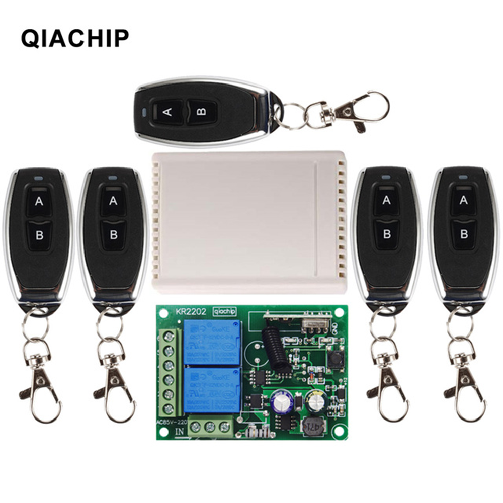 433Mhz Receiver Module - QIACHIP 433Mhz Universal Wireless Switch Remote