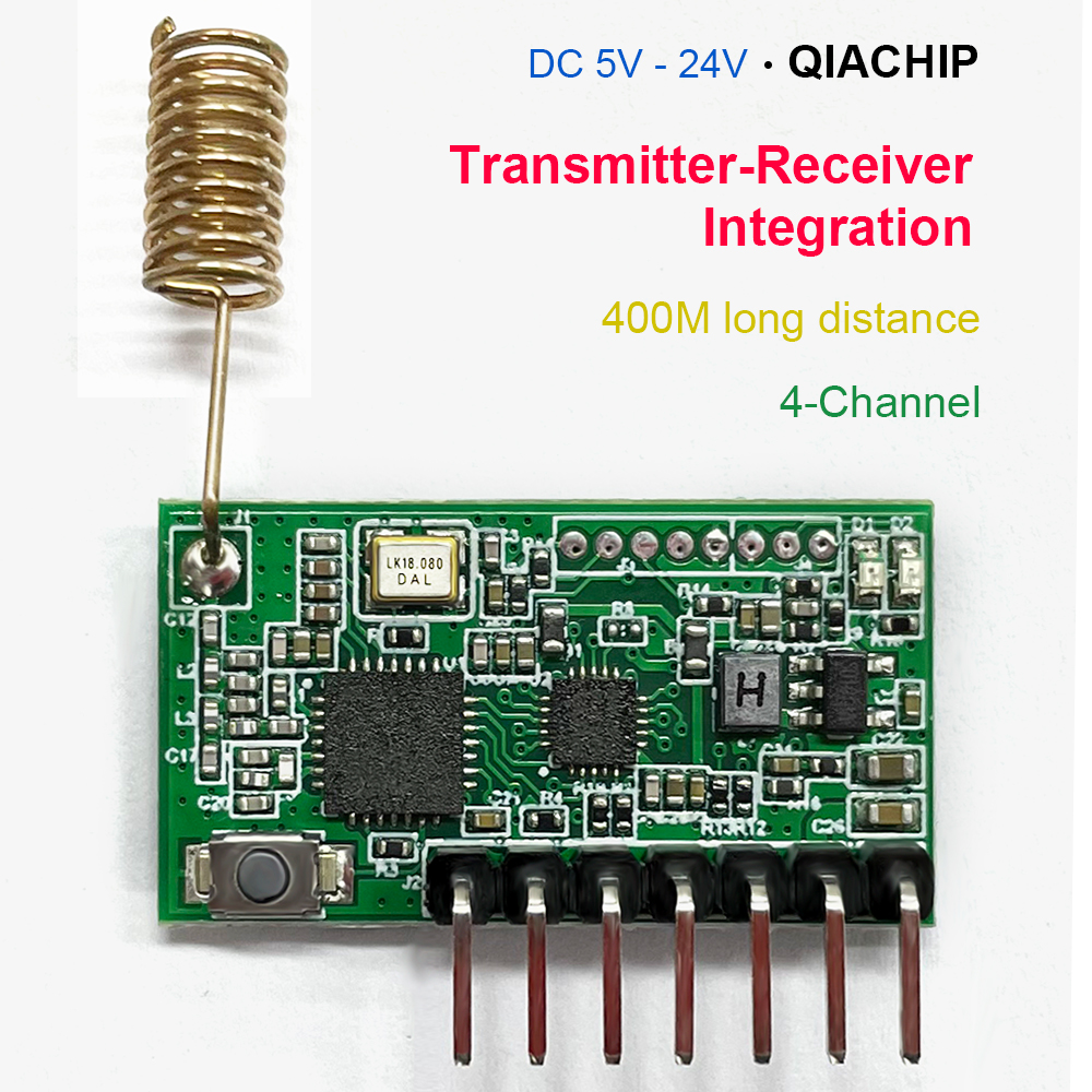 Home Automation With Arduino - QIACHIP RF Receiving and Transmitting Integrated
