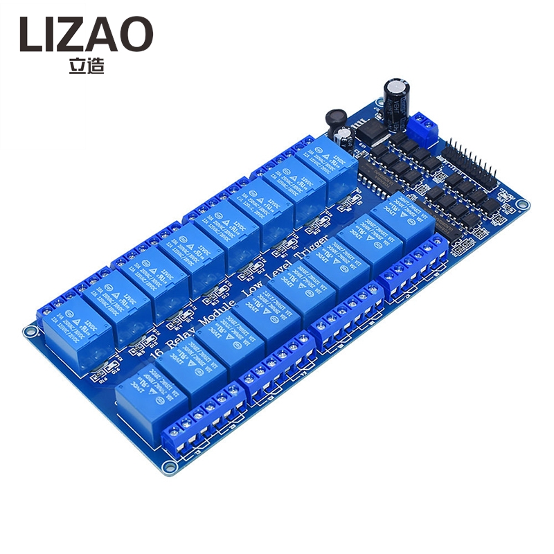 Home Automation With Arduino - 5V/12V/24V 1/2/4/8/16 Channel Relay Control Module,