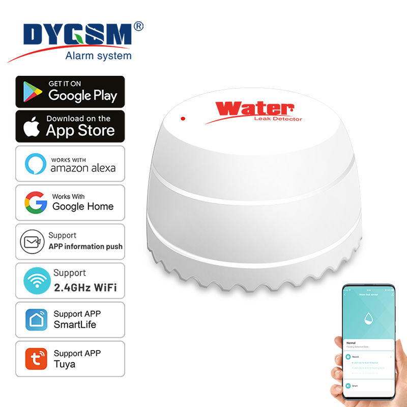 Tuya WiFi Water Leak Detector  - Water Leak Detector Wired review and price