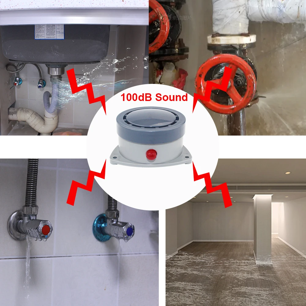 1/3/5pc Water Leak Detectors f - Water Leak Detector Wired review and price
