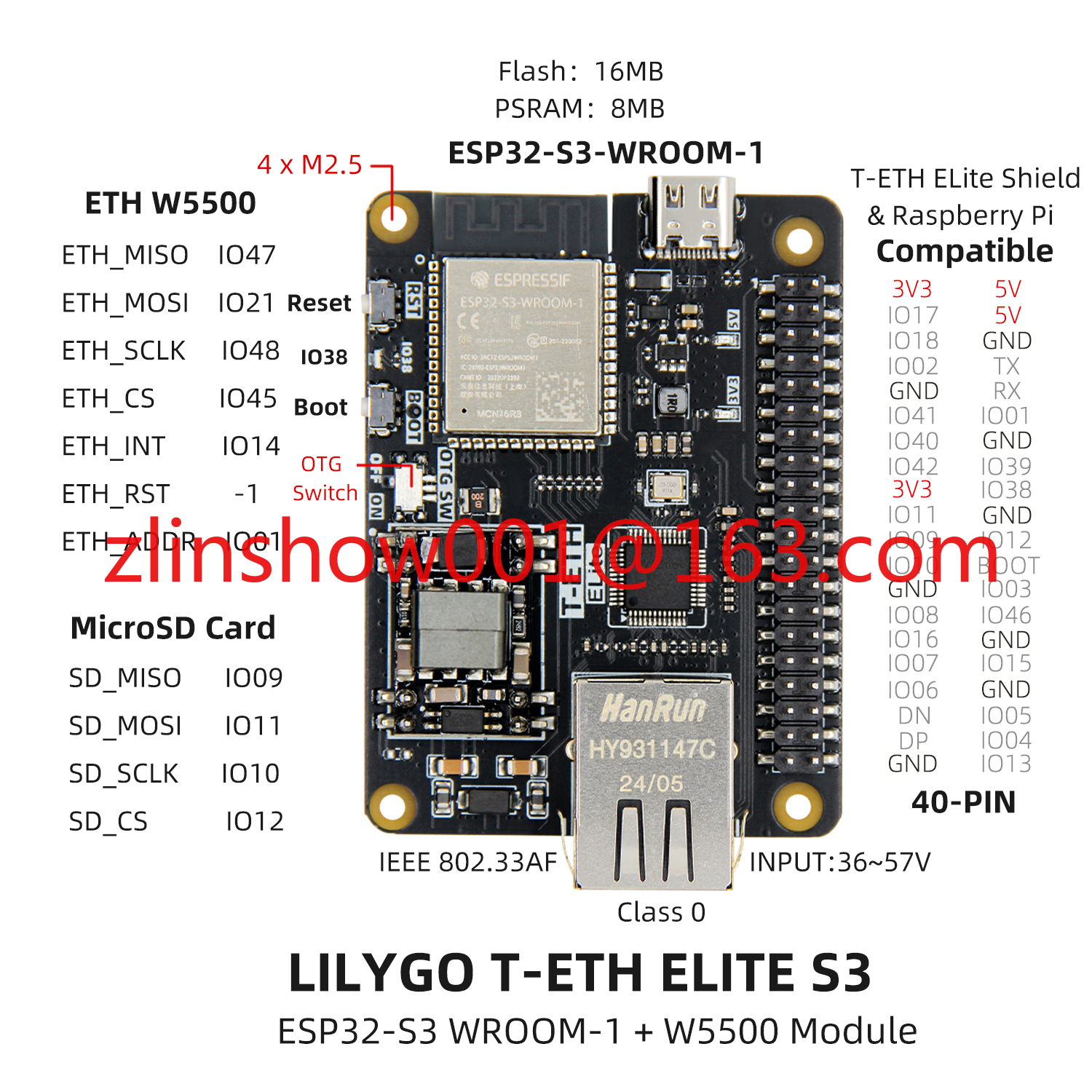 T-ETH-ELite ESP32-S3 Ethernet  - Ethernet Module W5500 review and price