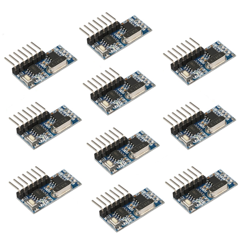 ABKQ-10PCS 433Mhz RF Receiver  - 433Mhz Receiver Module review and price