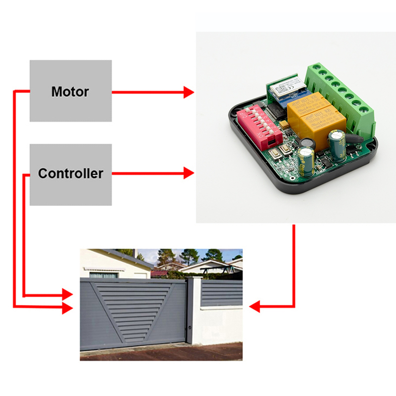 Universal Tuya WiFi Switch Gar - 433Mhz Receiver Module review and price