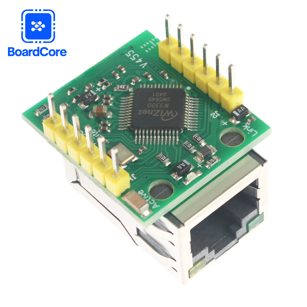 USR-ES1 W5500 Chip SPI to LAN/ - Ethernet Module W5500 review and price