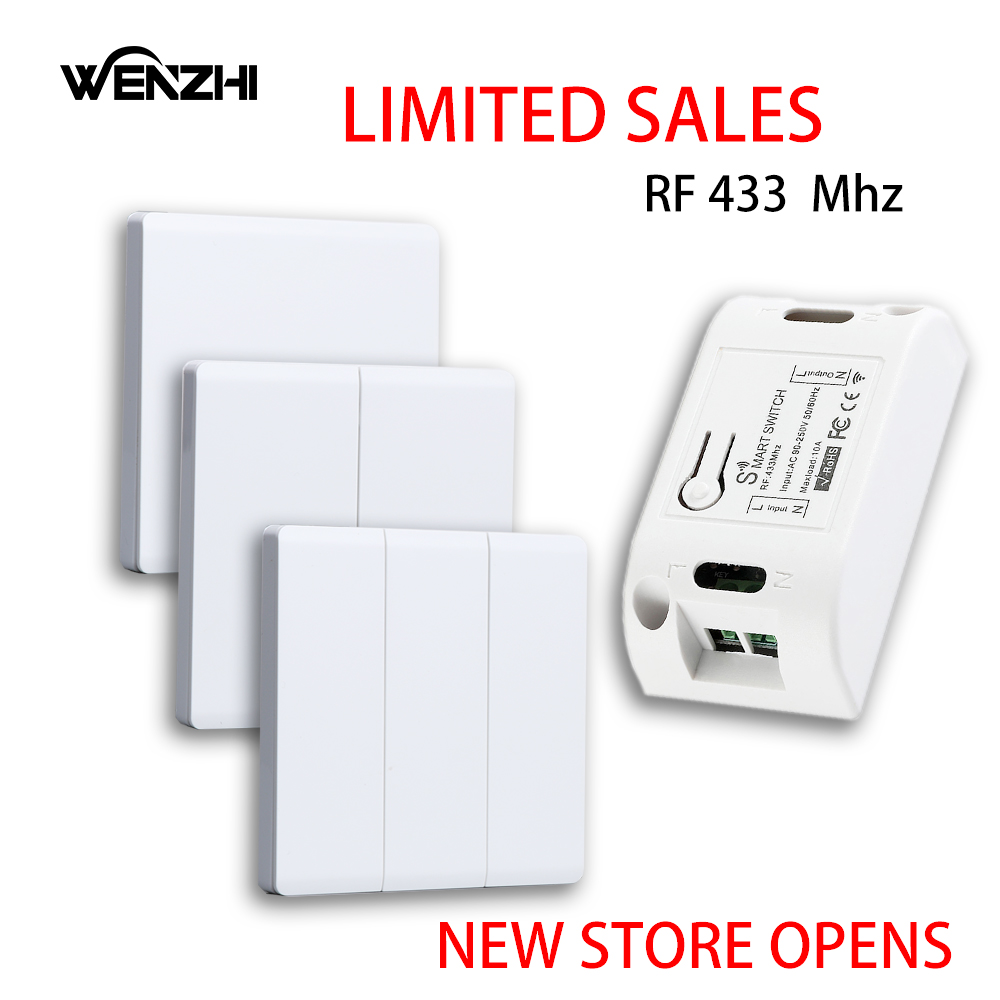 DIY RF 433Mhz Wireless Switch  - Home Automation Panel Diy review and price