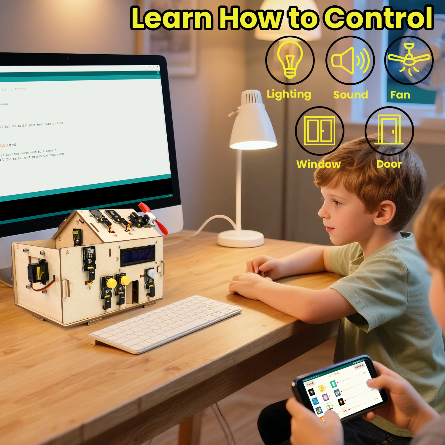 Keyestudio Smart Home IOT Kit  - Home Automation With Arduino review and price