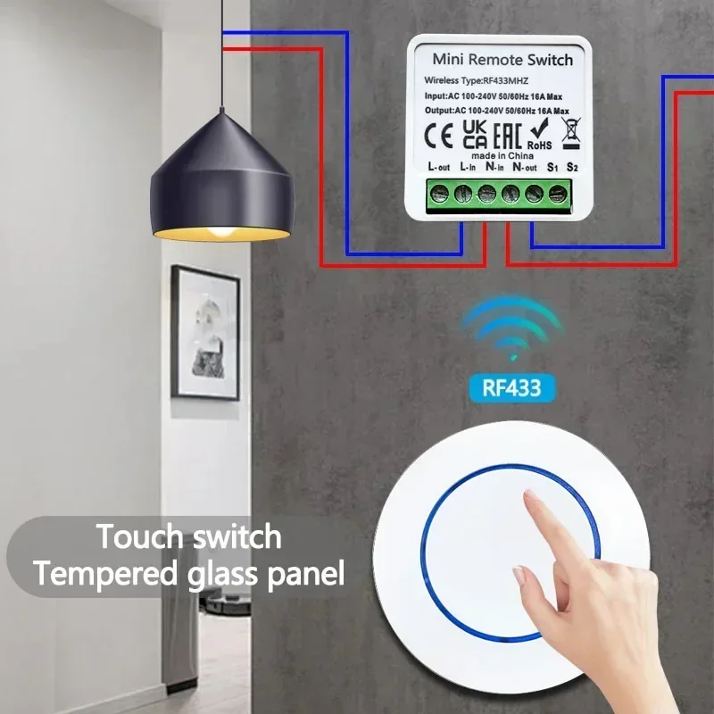 RF 433MHz Smart Wireless DIY R - Home Automation Panel Diy review and price