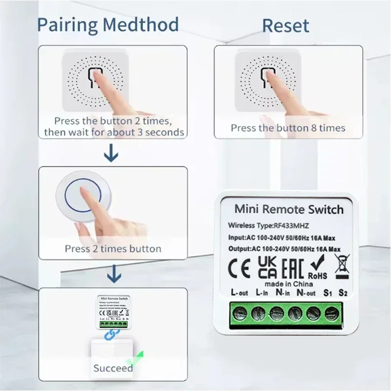 RF 433MHz Smart Wireless DIY R - Home Automation Panel Diy review and price
