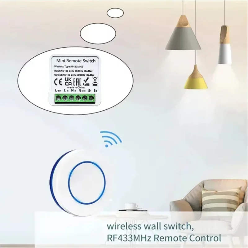 RF 433MHz Smart Wireless DIY R - Home Automation Panel Diy review and price