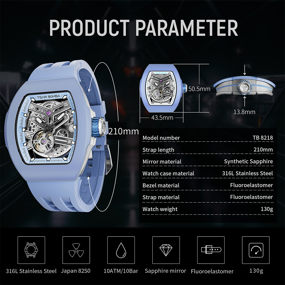 TSAR BOMBA DIY Automatic Watch - Home Automation Diy review and price