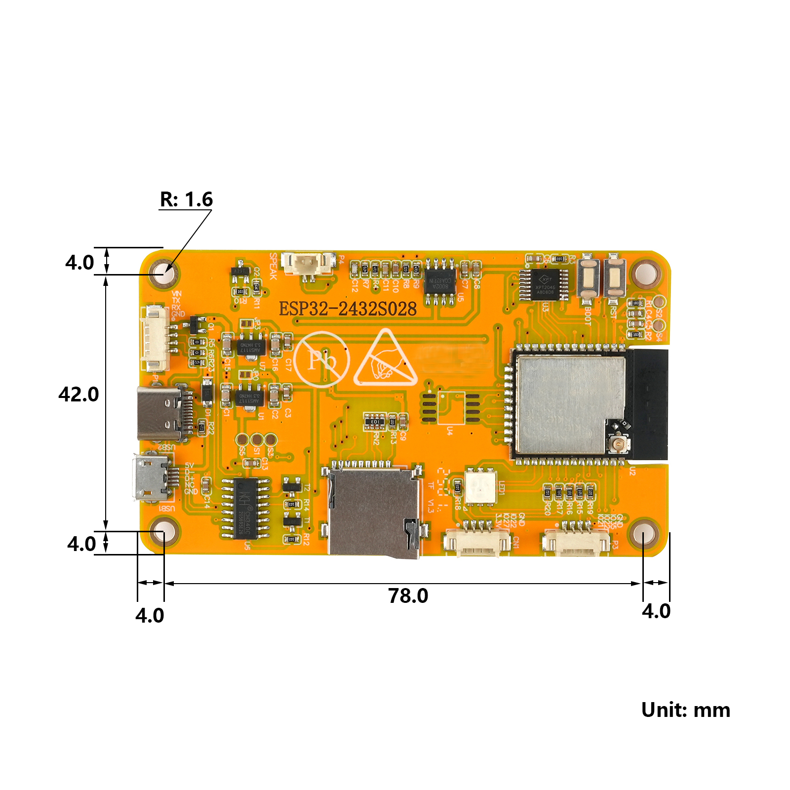 RCmall 2.8'' ESP32 LCD Display - Home Automation Arduino review and price