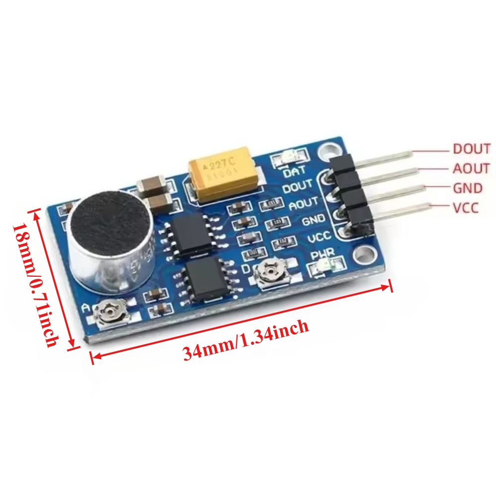 Sound Sensor Module LM386 Voic - Home Automation With Arduino review and price