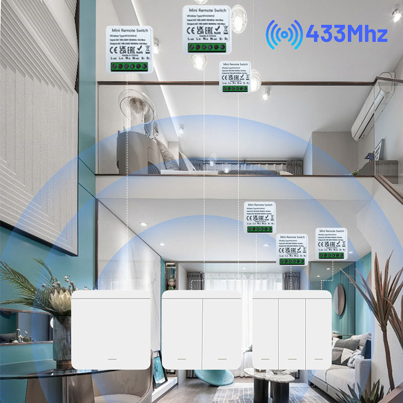 RF 433MHz Smart DIY Wireless S - Home Automation Panel Diy review and price
