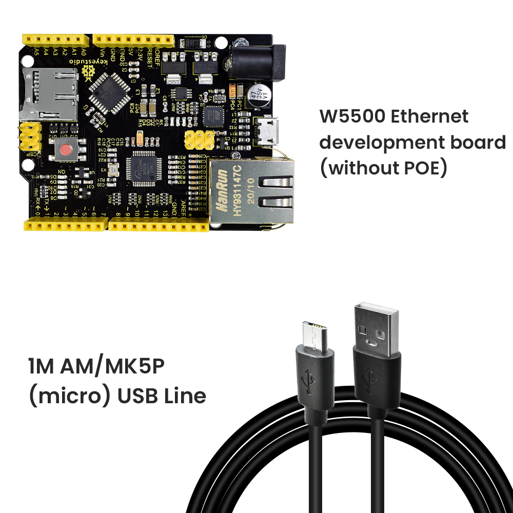 Keyestudio W5500 ETHERNET DEVE - Ethernet Module W5500 review and price