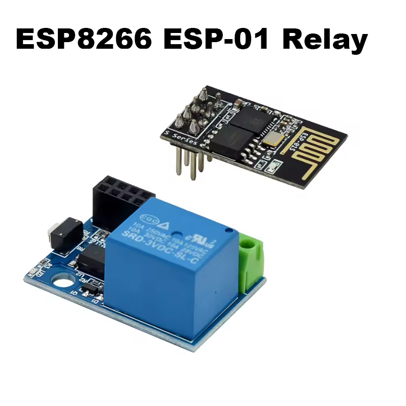 ESP8266 ESP-01S 5V Relay Modul - Home Automation With Arduino review and price