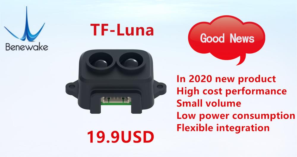 Benewake TF-Luna LiDAR sensor  - Home Automation Arduino review and price