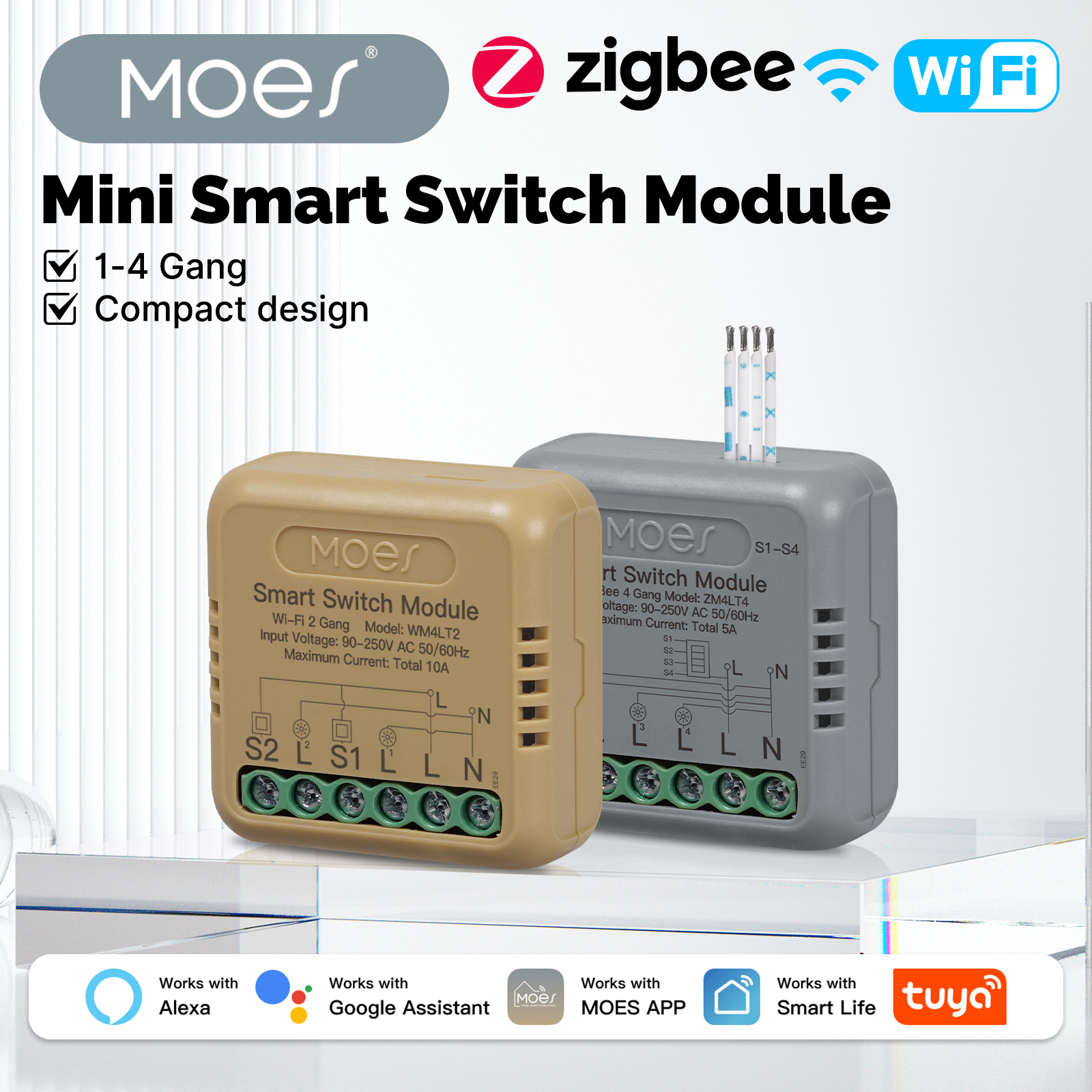 MOES Tuya WiFi Zigbee Mini DIY - Home Automation Diy review and price