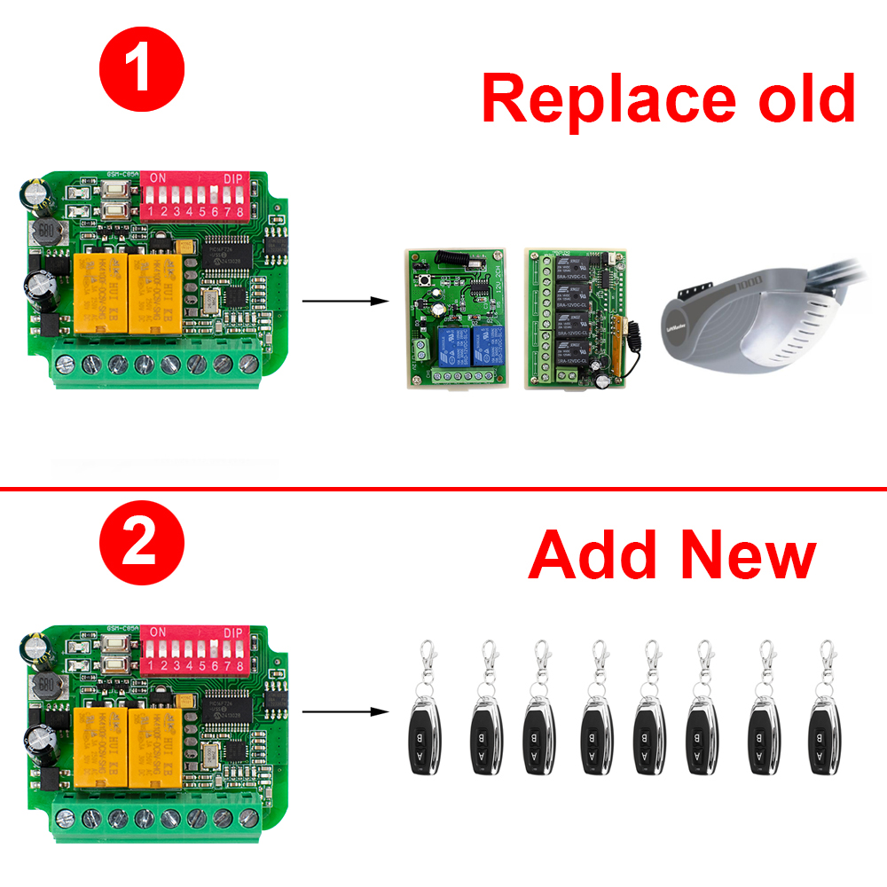 Garage Door Receiver Controlle - 433Mhz Receiver Module review and price