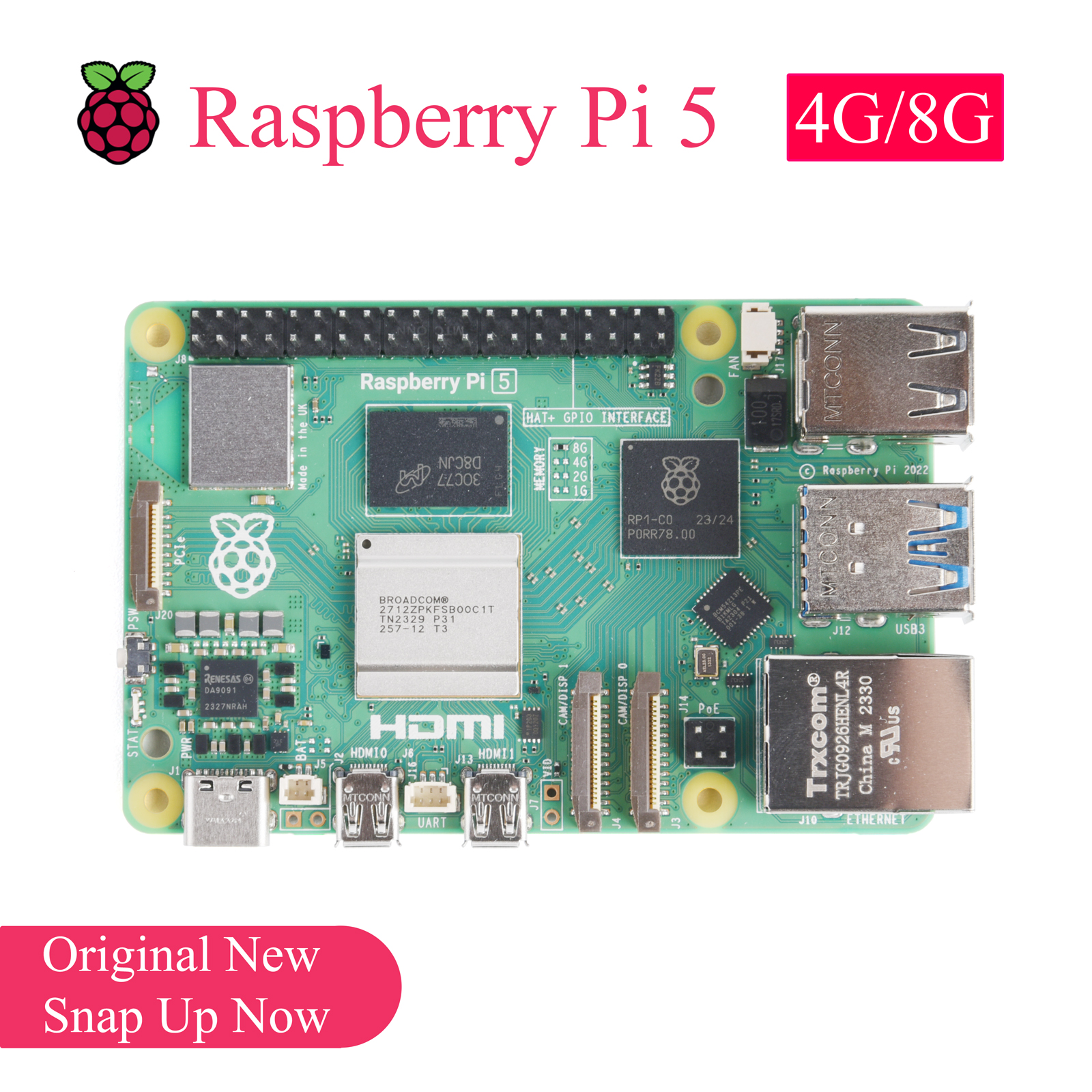 1PCS Original Raspberry Pi 5 4 - Diy Home Automation Raspberry Pi review and price
