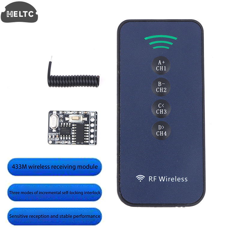 DC3-5V 433Mhz Wireless Remote  - 433Mhz Receiver Module review and price