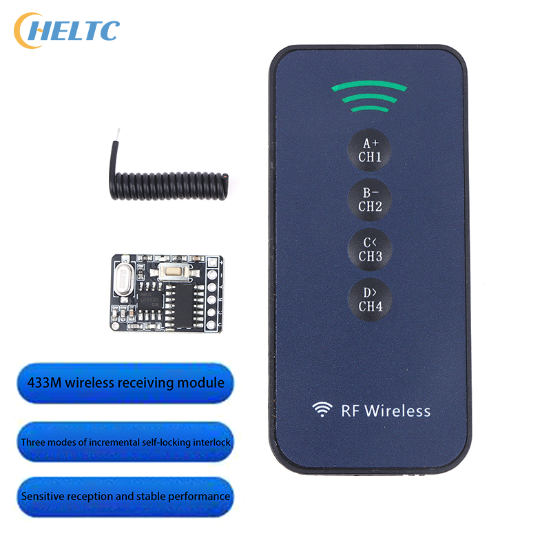 DC3-5V 433Mhz Wireless Remote  - 433Mhz Receiver Module review and price