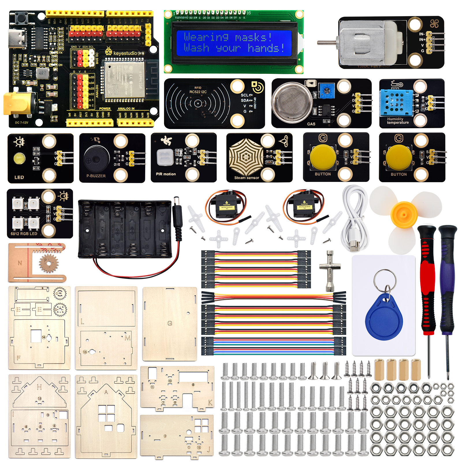  Keyestudio Complete IOT Smart - Home Automation With Arduino review and price