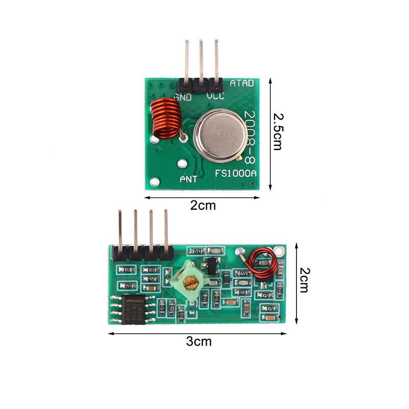 1/2Pcs 433MHZ 315MHZ Transmitt - 433Mhz Receiver Module review and price